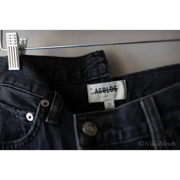 AGOLDE Criss Cross Jeans 24 29 27 Shambles NEW